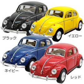 Volkswagen 1967 Year Beetle purubakkutoi Toy MiniCar Mail Order [Kinsmart, Inc] [Red]