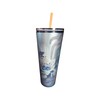 Starbucks 2023 Blue Floral Soft touch Venti 24 oz Tumbler