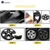 TangMiGe 4-Pack Wheel Skins Compatible with Honda CR-V CRV 2012