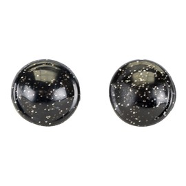 Show Tech Scissor Training Ring, Your Dog Grooming Expert, Teach good scissor holding technique,Ideal for students, 2 Pcs Black Glitter, 21mm