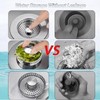 3-in-1 Kitchen Sink Drain Strainer, Upgraded 304 All Stainless Steel