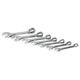 Rolson 46851 7 pc Stubby Combintaion Spanner Set