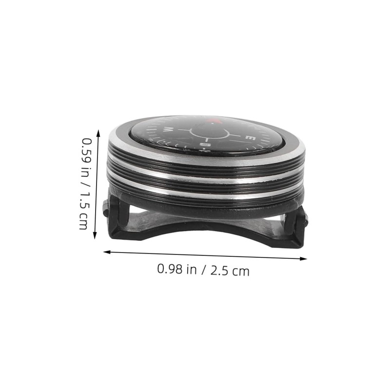 Sosoport 2pcs Removable Watch Compass Hiking Compass Small Compass for