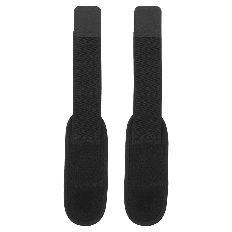 2Pcs Wrist Wraps Black Adjustable Breathable Elastic Skin Friendly Soft