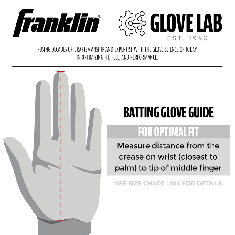 Franklin CFX PRO HI-LITE BATTING GLOVES Batting Gloves Highlight Color