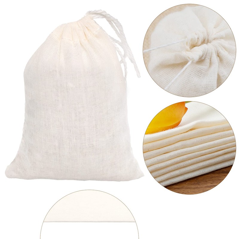 Limko Cotton Bags Muslin Bags Sachet Bag for Home Supplies