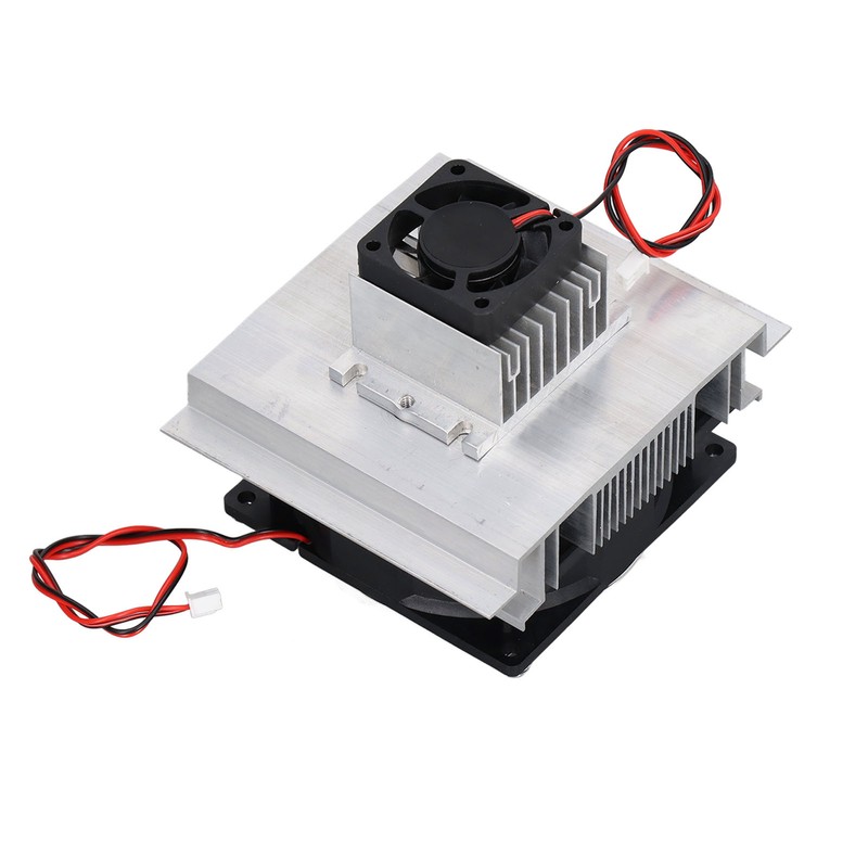 Refrigeration Cooler Dual Core Cooling Fan System Set Kit for