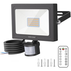 MEIKEE 25 W LED Spotlight with Motion Sensor 2700 K