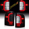 fuknight-auto-us Smoke Lens LED Tail Lights For 2007-2014 Chevy Silverado