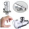 Angle Stop Valve 1/2" Nominal (5/8'' OD) Comp x 3/8''