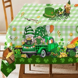 Mantel de Acción de Gracias de 52 x 70 pulgadas, decoración de Acción de Gracias, mantel de pavo para cuadros rectangulares, decoración de Acción de Gracias, manteles de calabaza de poliéster, clásico