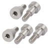 Sourcingmap 304 Stainless Steel Hex Socket Shoulder Bolt 8mm Shoulder