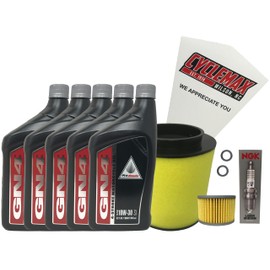 Cyclemax Tune Up Kit compatible with 2005-2019 Honda TRX 500 TRX500 Rubicon ATV with Spark Plug