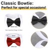 FloralGrace 2 Pieces Adjustable Cat and Dog Bow Tie, Adjustable