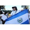 El Salvador Flag 3x5 Ft Outdoor Large, Moderate-Outdoor Both Sides