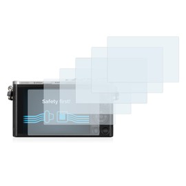 6x Savvies screen protection film for Panasonic Lumix DMC-GM1 Screen Protector – Transparent