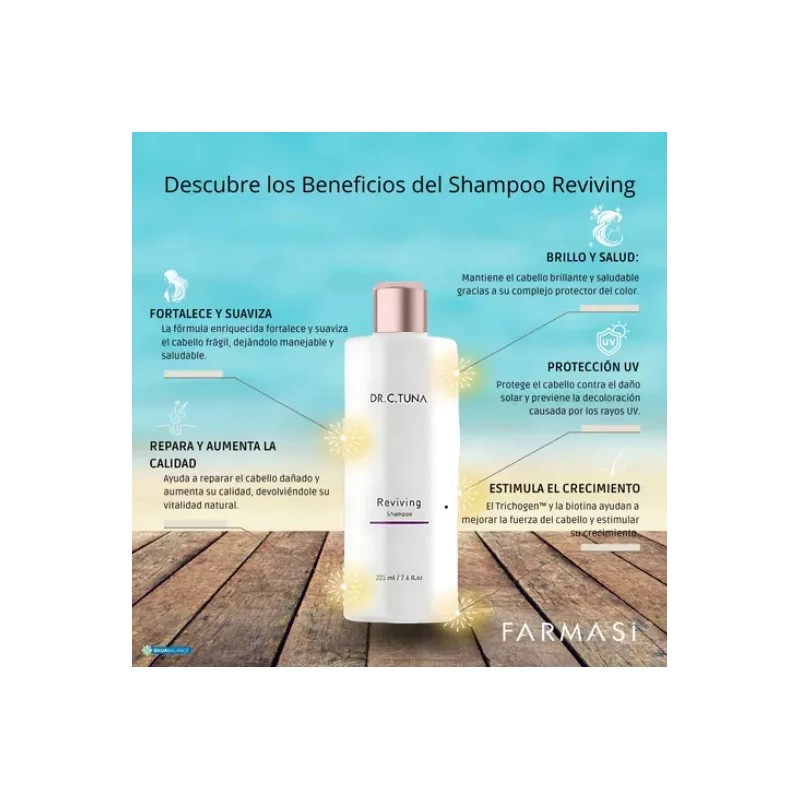 Shampoo Reviving Farmasi Caida Cabello