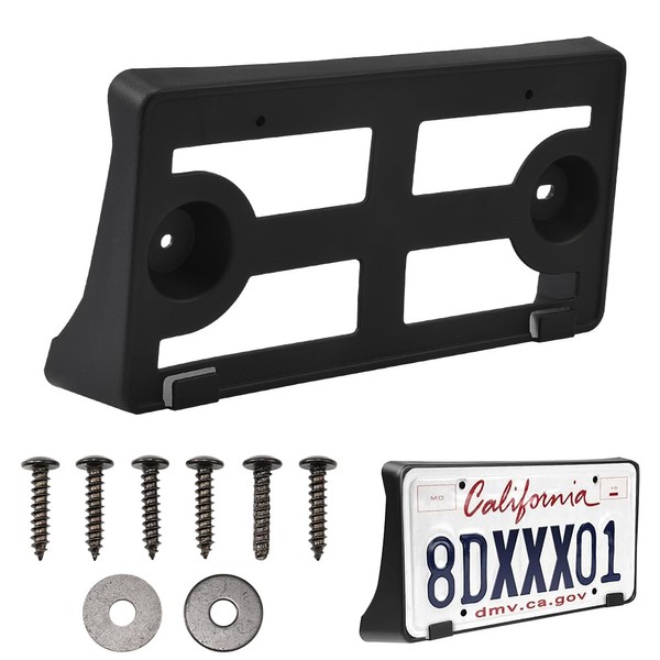 XhuangTech License Plate Frame Compatible with 2018-2022 F-ord Mustang Front