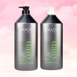 Kerasis 케라시스 데일리 두피케어 샴푸 1.5L + 린스 1.5L X 1개 Kerassis Daily Scalp Care Shampoo 1.5L + Rinse 1.5L x 1