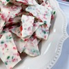 ﻿By The Cup Red, Green, and White Peppermint Candy Pieces,