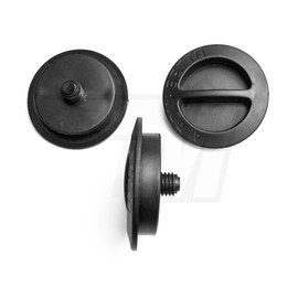 2 x Fuel Cap LPG for Car Gas Fuel Cap Tomasetto Dish M10 Black