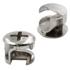 Luomorgo 12mm (15/32 inch) Dia Furniture Connecting Cam Fittings 20pcs