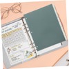 DOITOOL 1 Set Binder Dividers with Tabs Plastic Tabbed Dividers