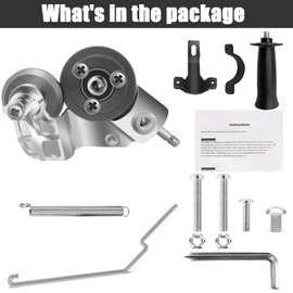 CZS Sheet Metal Cutter Drill Attachment, Electric Drill Shears Attachment Cutter Nibbler, Metal Nibbler Drill Attachment for Cutting Iron, White Sheet, Steel, Copper, Aluminum