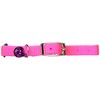 Petmate Bling Elastic Cat Collar, 3/8" x 8-10", Pink