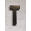 Unbranded Metal Letter “T” - 2” Inch Tall x 3/16”