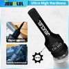 JEUCLEL 10mm Hex Impact Bit Socket, H8 1/2-Inch Impact Drive