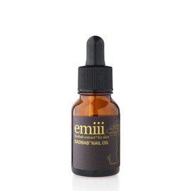 emiii Baobab Nail Oil, 0.3 fl oz (8 ml), Natural 100% Nail Oil, Cuticle Oil, Nail Care, Vitamin E, Baobab Oil, Cuticle, Cuticle, 2 Claws