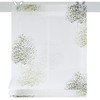 Kutti Bellinda Roman Blind with Eyelets White Taupe / Green