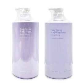 Beyond Pure Scent Merry Berry Body Wash + Body Emulsion 2-Piece Set / 비욘드 퓨어센트 메리베리 바디워시+바디에멀전 2종, 1세트