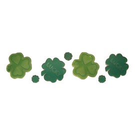 Impact Innovations St. Patrick's Day Reusable Gel Window Clings, Lucky in Shamrocks, Shamrocks (7 Clings, 1 Sheet)