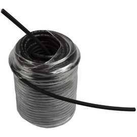 TEMCo 10 AWG/Gauge Solar Cable - Made in The USA 80 Feet Black (Variety of Lengths Available)