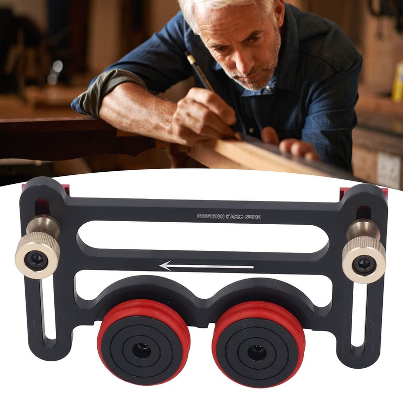 Woodworking Bearing Roller Guides for Table Saws with Sliding Blocks,