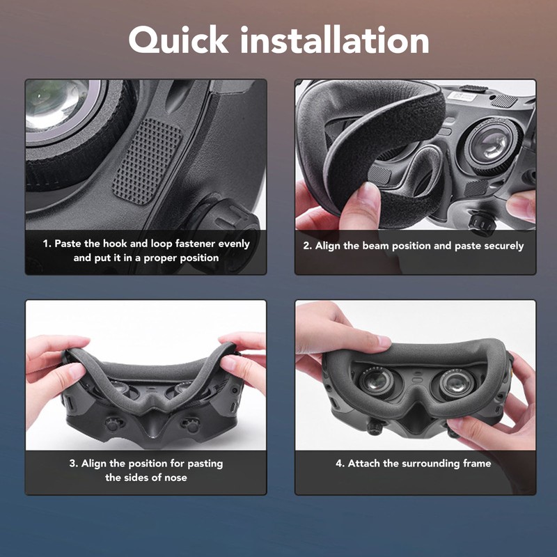 Drone Eye Pad Goggle Cushion Soft Sponge Comfortable Drone Face