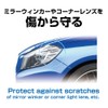 Seikosangyo EW-133 EXEA Aero Fin Protector, Clear