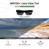 Mryok+ Polarized Replacement Lenses for Oakley Hijinx OO9021 - Stealth