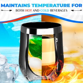 Insulated Wine Tumblers with Lids - You are My Person Leak Proof Tumbler 12oz Tumbler Wine Tumbler for Coffee Birthday Gifts for Women - Insulated Tumbler for Hot Drinks Travel Coffee Tumbler with Lid