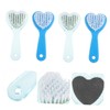 minkissy 6pcs Heart-shaped Foot Rasp Creative Dead Skin and Callus