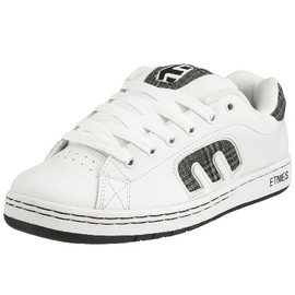 etnies Men's Callicut Skate Shoe, White/Black, 9.5