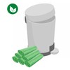 D.RECT Set of 15 x 6 Rolls Biodegradable Organic Waste