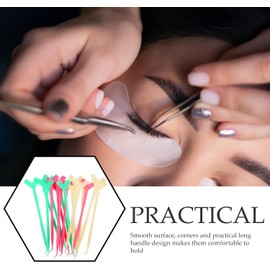 18 Piezas Kit de Herramientas para Lifting de Pestañas Cepillos Confiables y Mango Largo, en Pp Forma, Adecuado para Maquillaje de Ojos y Uso Femenino
