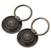 dophee 2Pcs Small Vintage Style Cabinet Drawer Handle Knob Antique