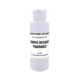 Perfume Studio Fragrance Oil Impression; Parfum Strength, Undiluted & Alcohol Free. Compatible with (Cafe Rose Type, 4oz)