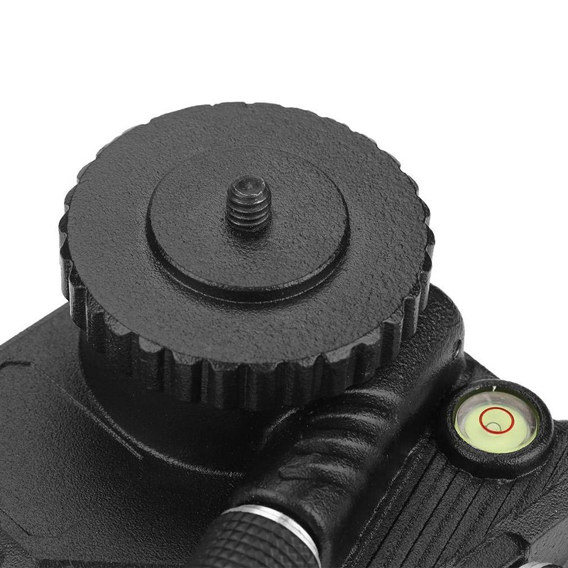 Laser Tripod, 360 Degree Standard Tripod Mount Made of Aluminium