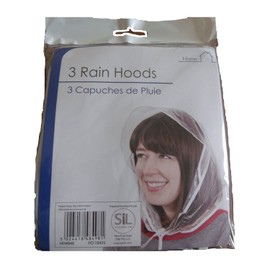 Pack of 3 Rain Hoods