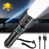 Super Bright Rechargeable Flashlight 1200000 High Lumens,Led Powerful Flashlights with